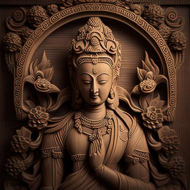 3D model Bodhisattva (STL)